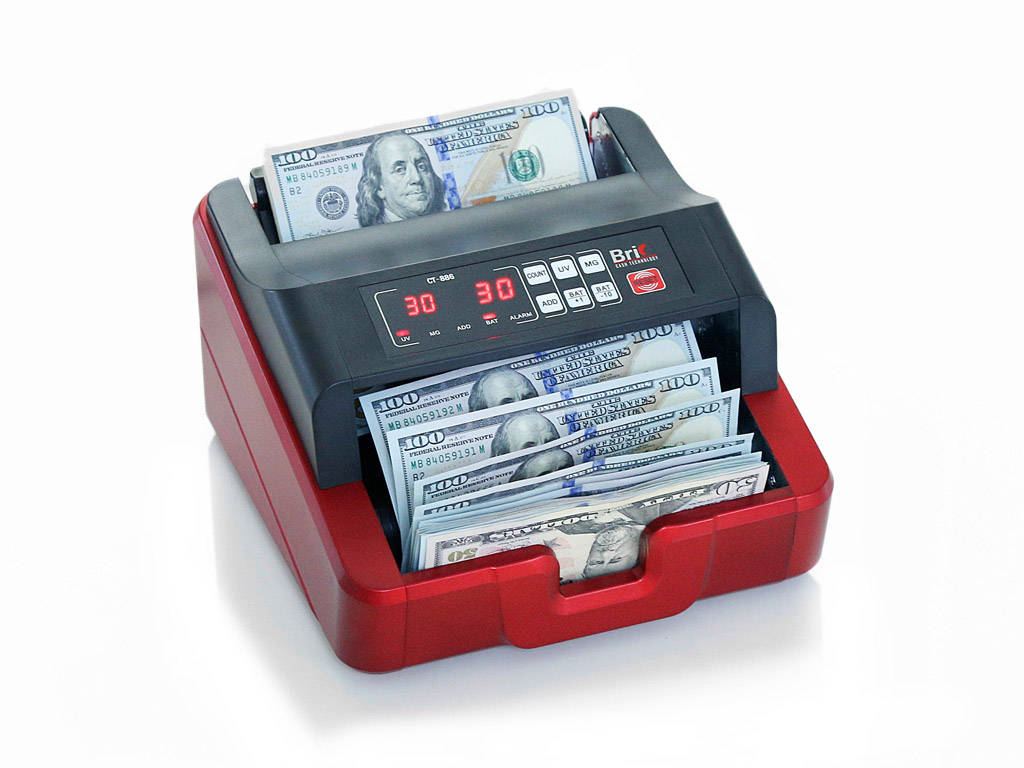 Brio CT886 Cash Counting Machine - Bill Counting
