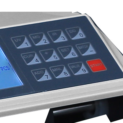 Cash Counting Machine Brio CT 660 dash board 